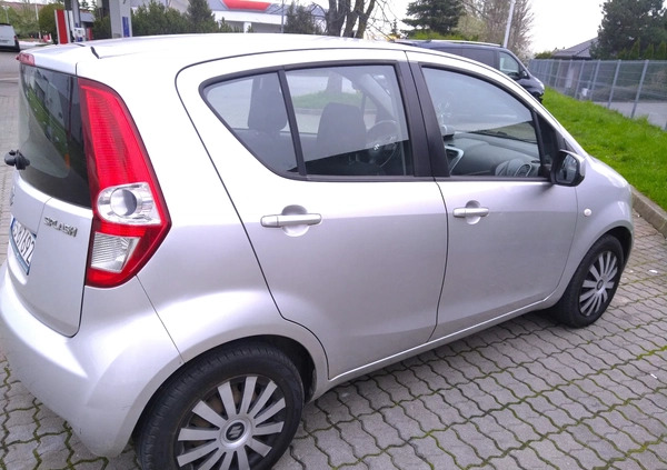 Suzuki Splash cena 10500 przebieg: 199000, rok produkcji 2009 z Słupsk małe 742